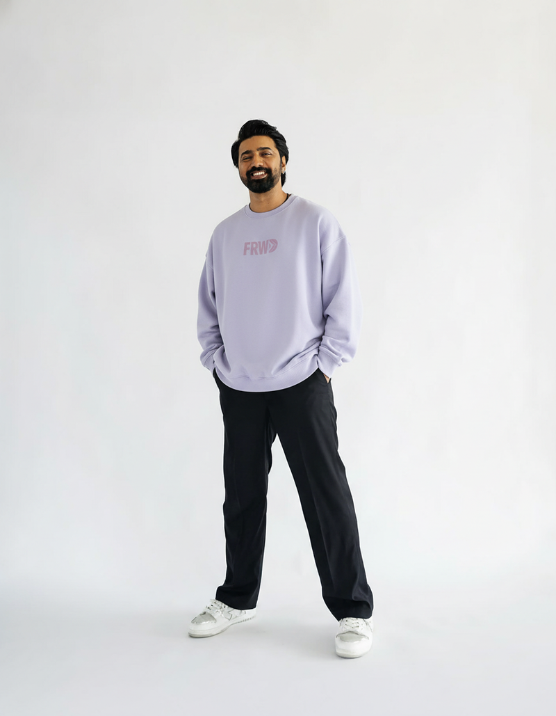THGC Essentials – FRWD Light Edition Oversized Mens Sweatshirt - alternate view