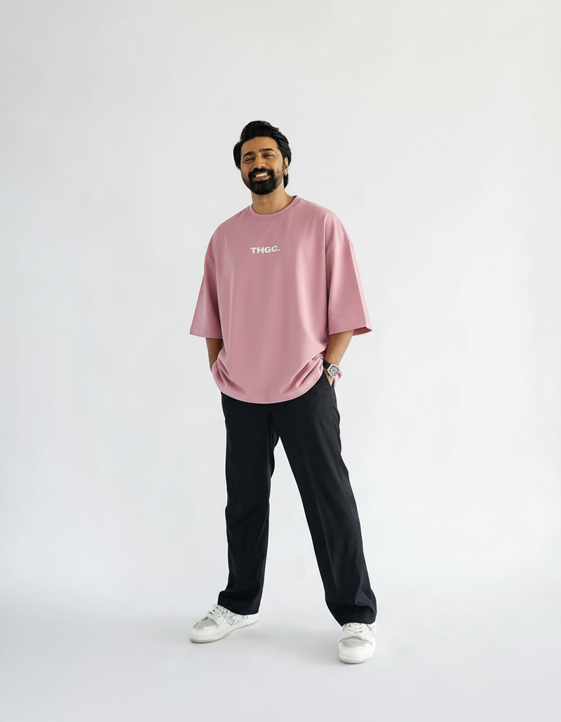 THGC Essentials Move Forward Oversized French Terry Mens T-shirt