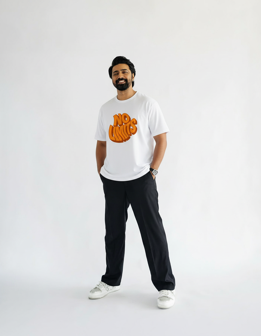 THGC Basics - No Limits Light Edition Crew Neck Mens Tshirt