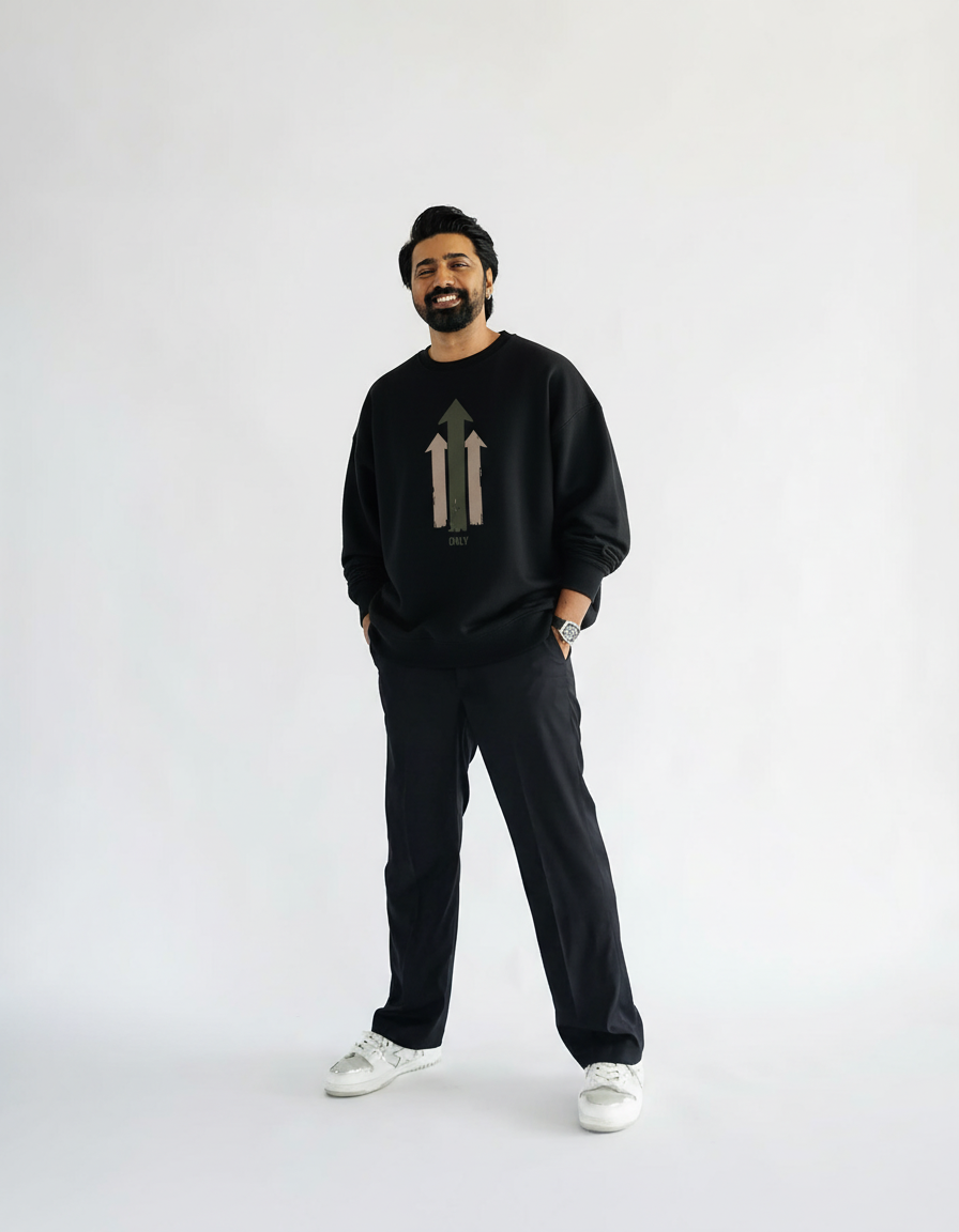 THGC Essentials – Only Up Oversized Mens Sweatshirt