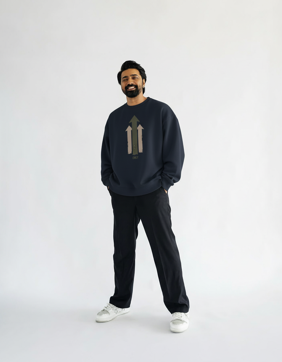 THGC Essentials – Only Up Oversized Mens Sweatshirt