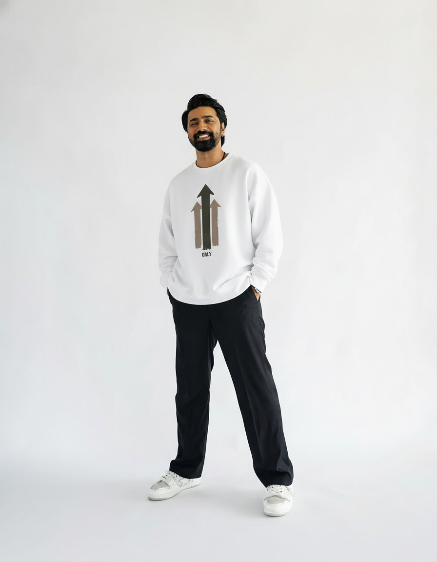 THGC Essentials – Only Up Oversized Mens Sweatshirt