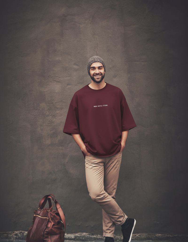 THGC Essentials “Khonshu” Dark Edition Oversized French Terry Mens T-Shirt