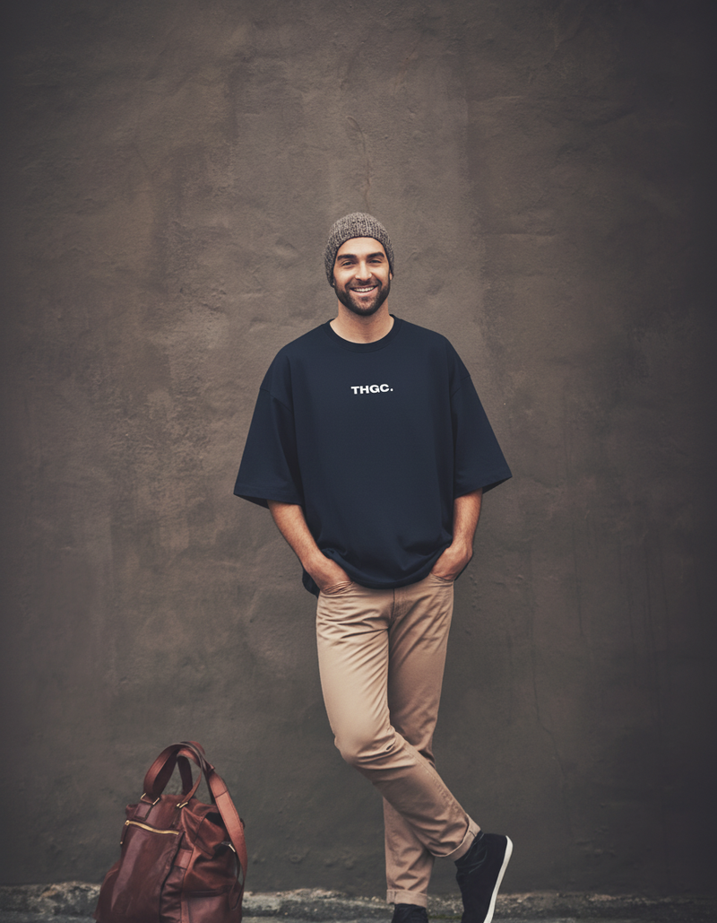 THGC Essentials Move Forward Oversized French Terry Mens T-shirt