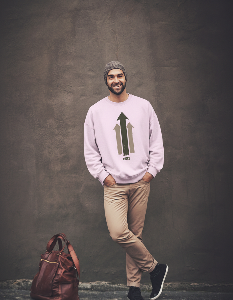 THGC Essentials – Only Up Oversized Mens Sweatshirt
