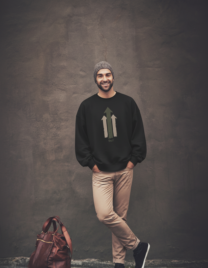 THGC Essentials – Only Up Oversized Mens Sweatshirt