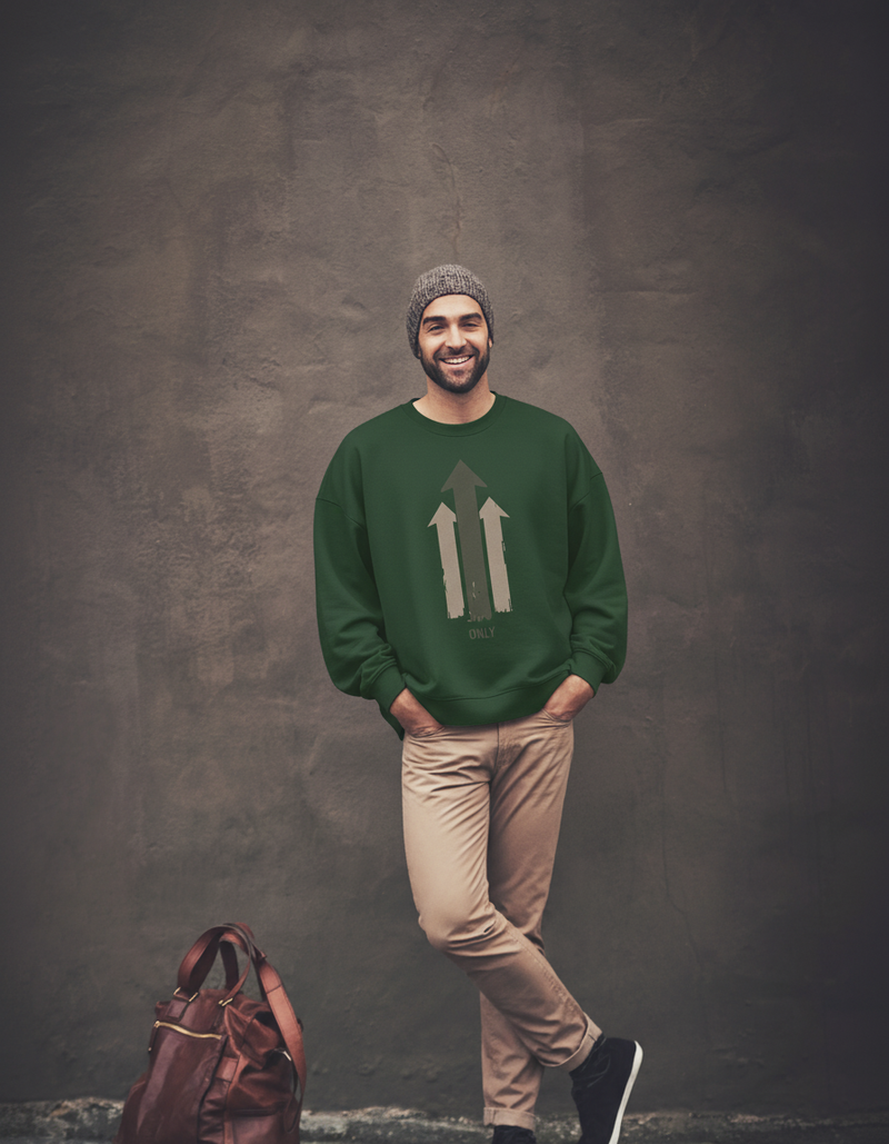 THGC Essentials – Only Up Oversized Mens Sweatshirt