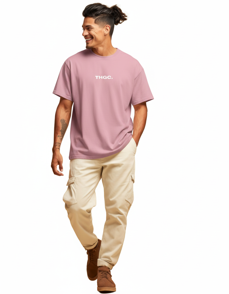 THGC Essentials Move Forward Oversized French Terry Mens T-shirt