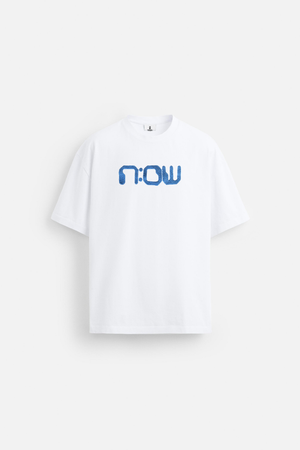 THE NOW SIGNATURE COLLECTION TSHIRT – WHITE