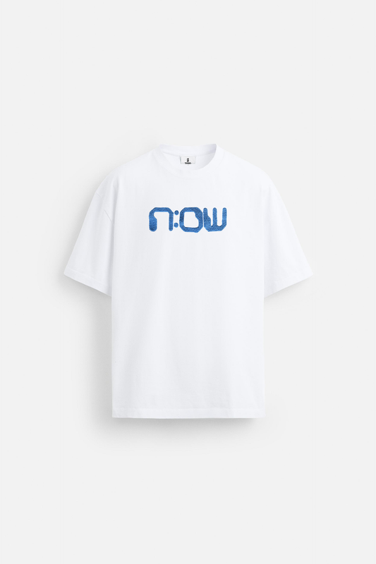   THE NOW SIGNATURE COLLECTION TSHIRT – WHITE