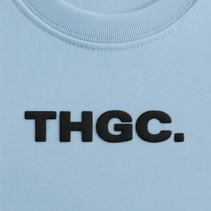 THGC Essentials Textmark Logo Oversized French Terry Womens Tshirt