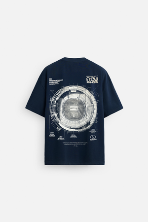OWN THE MOMENT- WINNING MOMENTS STADIUM WORLD CHAMPIONS TSHIRT -  NAVY BLUE