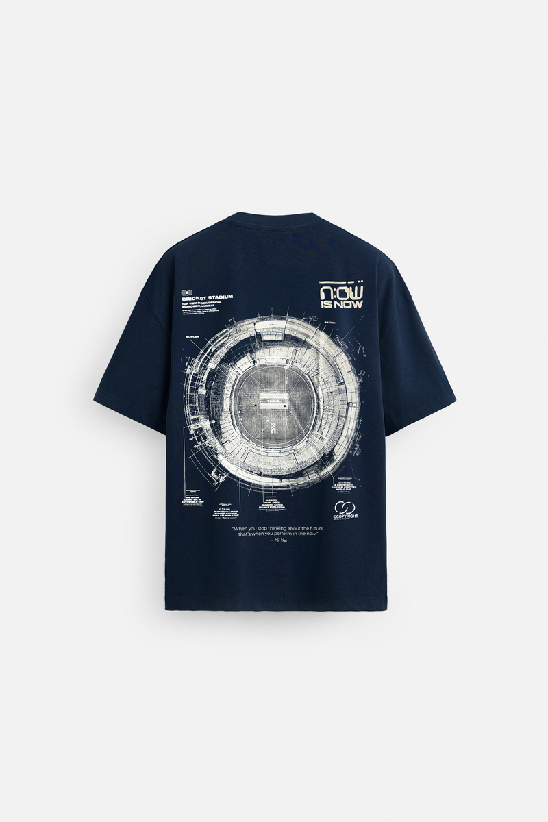 OWN THE MOMENT- WINNING MOMENTS STADIUM WORLD CHAMPIONS TSHIRT -  NAVY BLUE