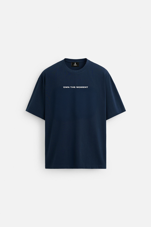 OWN THE MOMENT- WINNING MOMENTS STADIUM WORLD CHAMPIONS TSHIRT -  NAVY BLUE