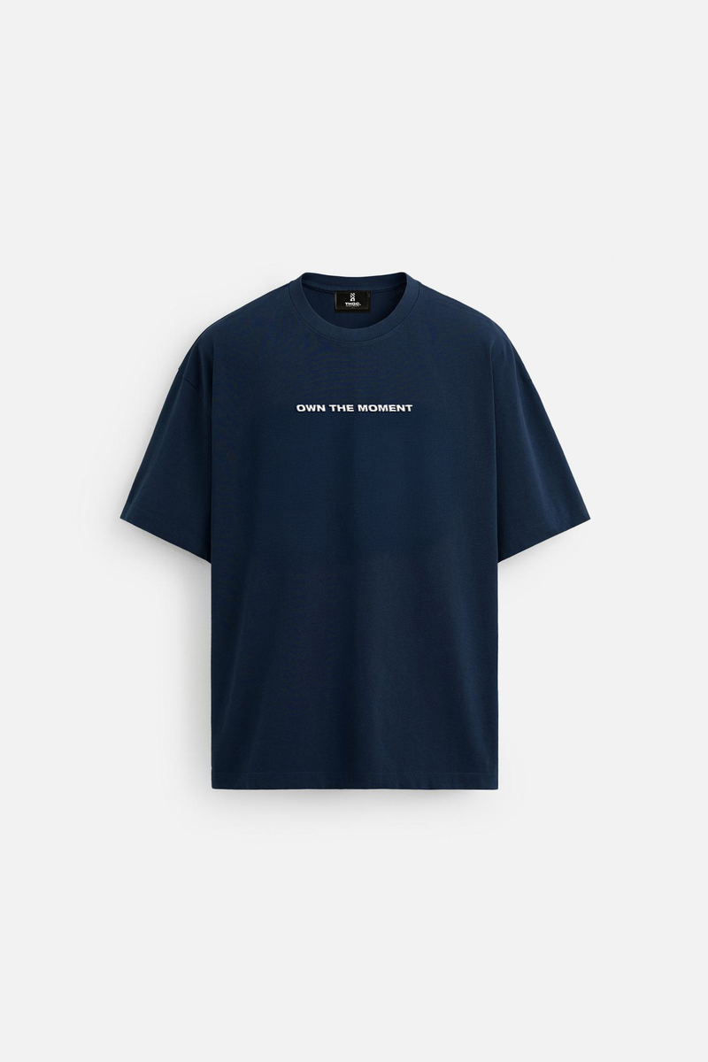 OWN THE MOMENT- WINNING MOMENTS STADIUM WORLD CHAMPIONS TSHIRT -  NAVY BLUE