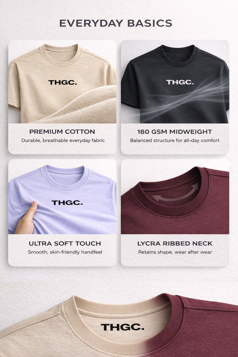 THGC Originals Crew Neck Unisex Tshirt - Dark Edition - alternate view