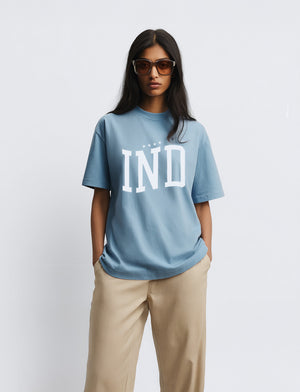 INDIA CHAMPIONS OVERSIZED T-SHIRT - BABY BLUE