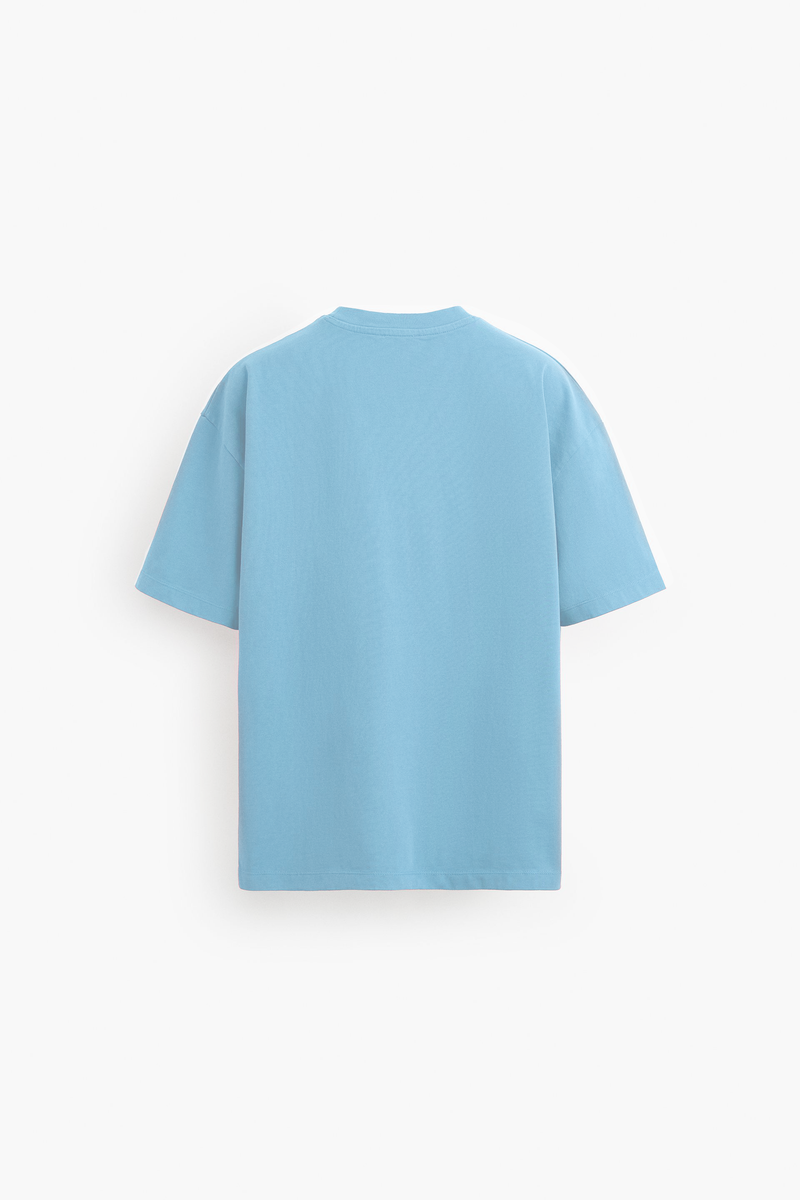 THE NOW SIGNATURE COLLECTION TSHIRT – BABY BLUE - alternate view