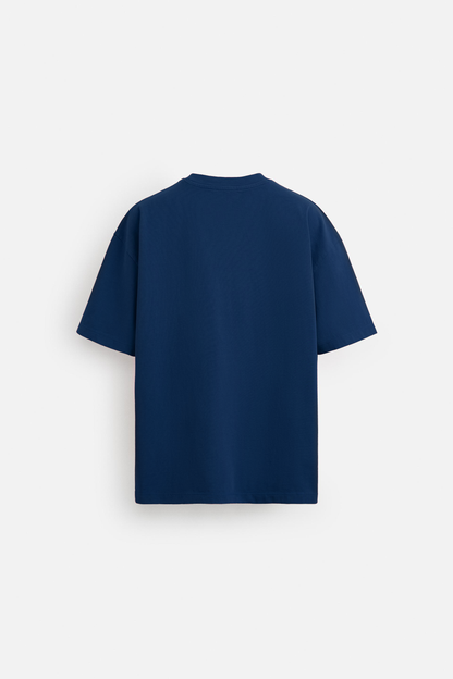 THE NOW SIGNATURE COLLECTION TSHIRT – NAVY BLUE