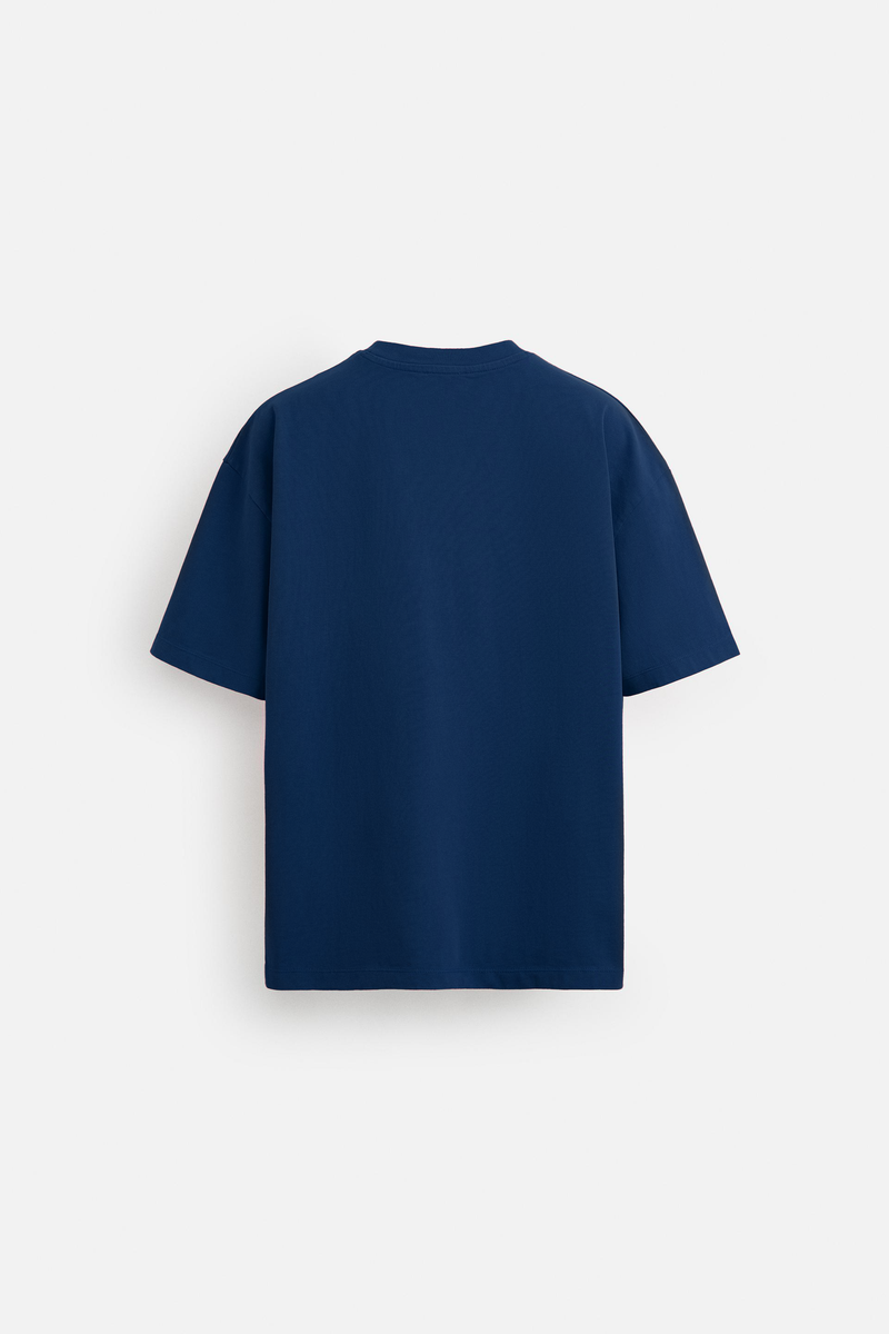THE NOW SIGNATURE COLLECTION TSHIRT – NAVY BLUE - alternate view