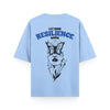 Buy Oversized Baby Blue Women's T-shirt