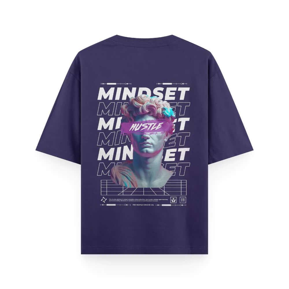 Shop Oversized Purple Unisex Tshirt