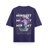 Shop Oversized Purple Unisex Tshirt